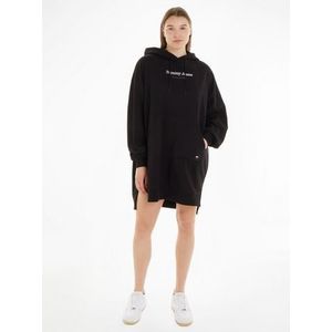 TOMMY JEANS Sweatjurk TJW ESS LOGO 1+ HOODIE DRESS