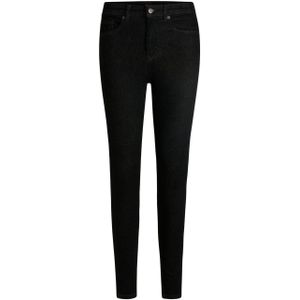 BOSS - Jeans - Zwart - Katoen - Riemlussen - Steekzakken