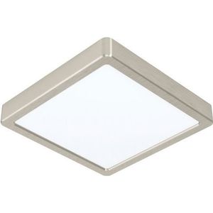 EGLO Plafondlamp FUEVA-Z L x B 21 cm, app en spraakbesturing, dimbaar, opbouwlamp, IP44 (1 stuk)