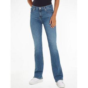 Tommy Hilfiger Bootcut jeans met persplooien