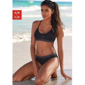 Venice Beach Bustierbikini met in kleur afgestemde details