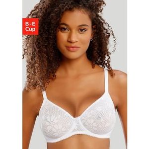 Nuance T-shirt-bh met beugel, met naadloze cups van gladde kant, dessous