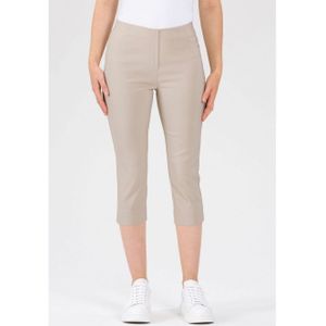 Capri Broek - Kalk - Viscose/Polyamide/Elastaan - 3/4-lengte
