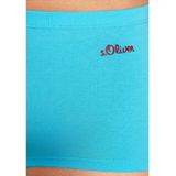 s.Oliver RED LABEL Beachwear Hipster elastische katoenkwaliteit (3 stuks)