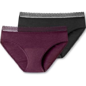 Schiesser Menstruatieslip "Secret Care" met betrouwbare lekbescherming (2 stuks, Set van 2)