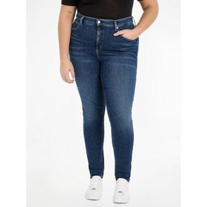 Calvin Klein Jeans Plus Skinny fit jeans HIGH RISE SKINNY PLUS Grote maten jeans zijn verkrijgbaar in loose fit