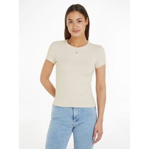 Tommy Jeans Curve T-shirt Slim Essential Rib