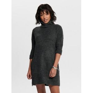 Only Gebreide jurk ONLJANA L/S COWLNCK DRESS