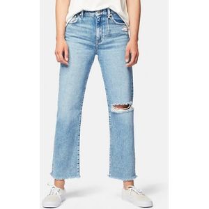 Mavi Jeans Straight jeans Barcelona met gerafelde rand onder aan de pijpen