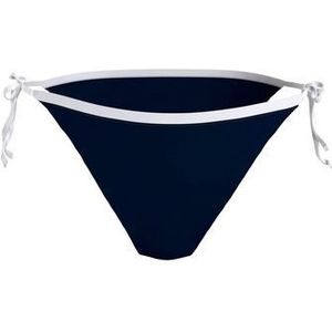 Tommy Hilfiger Swimwear Bikinibroekje CHEEKY STRING SIDE TIE met contrastkleurige randen