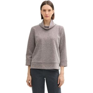 Tom Tailor Sweatshirt met watervalkraag