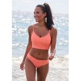 Sunseeker Crop-bikinitop Loretta met structuurpatroon