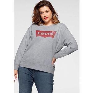 Levi's Plus Sweatshirt PL GRAPHIC STANDARD CREW met levi's-logo op borsthoogte
