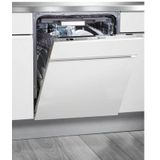 BAUKNECHT volledig integreerbare inbouwvaatwasser BIO3T333DELM, A+++, 9,5 l, 14 standaardcouverts