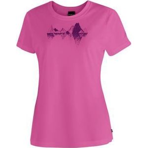 Maier Sports T-shirt Tilia Pique W Dames functioneel shirt, vrijetijdsshirt met print