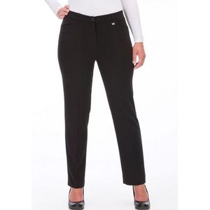 KjBRAND Stoffen broek Bea in Bi-Stretch Kamgarenlook met Persplooien