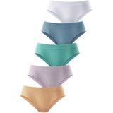 Petite fleur Heupslip elastische katoenkwaliteit (5 stuks, Set van 5)