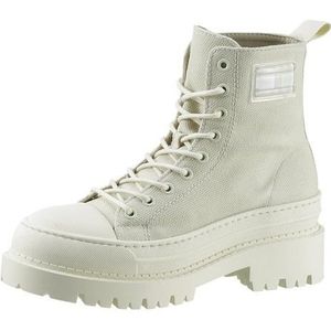 TOMMY JEANS Hoge veterschoenen TJW FOXING CANVAS BOOT met praktische aantreklus