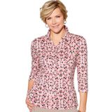 Classic poloshirt met 3/4-mouwen