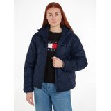 TOMMY JEANS Gewatteerde jas TJW QUILTED TAPE HOOD PUFFER EXT