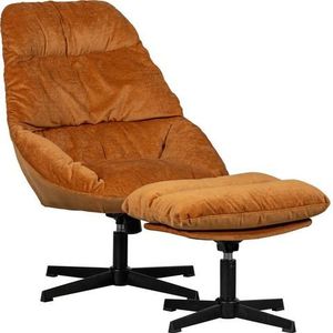 WOOOD Draaibare fauteuil Yaro 94x71x83