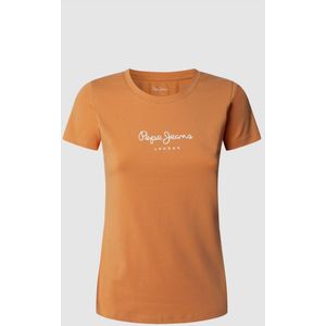 Pepe Jeans - New Virginia - T-shirt - Zwart - Katoen