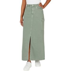 Pepe Jeans rok MAXI SKIRT HW CLR in trendy maxilengte