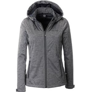 DEPROC Active Softshell-jack CLAUD PEAK WOMEN met afneembare capuchon