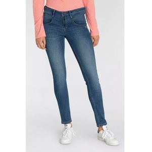 GANG Skinny fit jeans 94Medina met stijlvolle, half open knoopsluiting