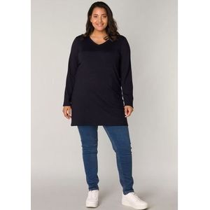 Base Level Curvy Top Anine Donkerblauw