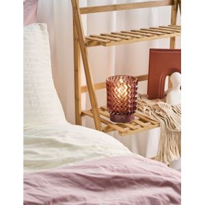 Pauleen Led-tafellamp Sweet Glamour mobile roze glas/metaal