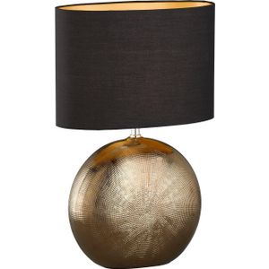 FISCHER & HONSEL Foro Tafellamp - Brons - Hoogte 53 cm