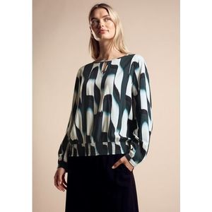 STREET ONE Blouse met lange mouwen met print all-over