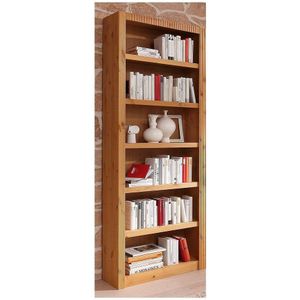 Boekenkast - Naturel - Massief Grenenhout - FSC®-gecertificeerd