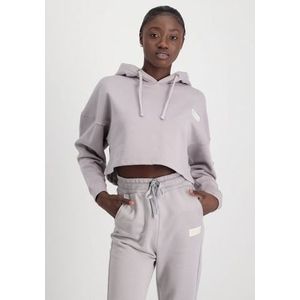 Alpha Industries Hoodie Alpha Industries Women - Hoodies Organics Cropped OS Hoody Wmn