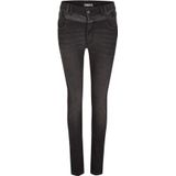 ANGELS skinny fit jeans met imitatieleren applicaties