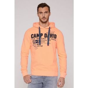 CAMP DAVID Hoodie met belettering