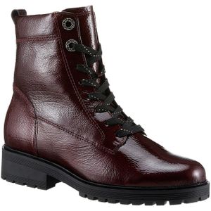 Gabor - Pisa - Veterschoenen - Bordeaux - Glanzend - Blokhak