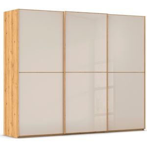 rauch Schuifdeurkast Kledingkast Kast Garderobe Slaapkamerkast SCALE-DUO edel tweedelige deuren glas-front met 3 sierlijsten made in germany