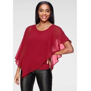 Laura Scott Chiffon blouse