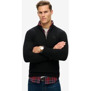 Superdry Gebreide trui ESSENTIAL EMB KNIT HALF ZIP