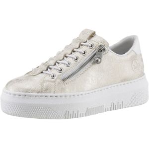 Rieker Plateausneakers Sneaker, slip-on sneaker, slipper met schachtvoering