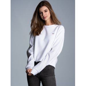 Trigema Sweatshirt TRIGEMA sweatshirt in wafel look