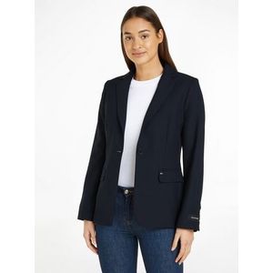 Tommy Hilfiger Korte blazer REGULAR SB BLAZER met geborduurd logo