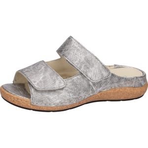 Waldläufer Slippers K-Heliett sleehak, zomerschoen, slippers, klittenband, k-breedte