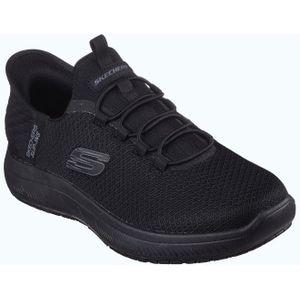 Skechers - Summits - Instapschoen - Zwart - Gebreide Mesh/Synthetisch
