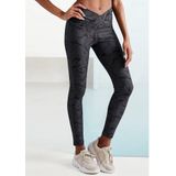 active by Lascana Functionele legging -Sportleggings met all-over print