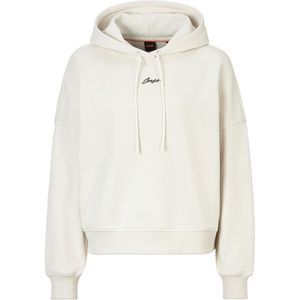 Open White - Sweater - Met Capuchon - Logoborduursel - Lange Mouwen