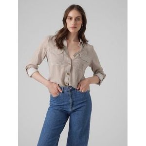 Vero Moda Overhemdblouse VMBUMPY L/S SHIRT NEW WVN GA NOOS