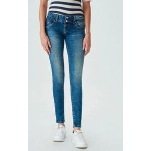 LTB Skinny fit jeans JULITA X met extra-strakke pijpen, lage taillehoogte en stretchaandeel